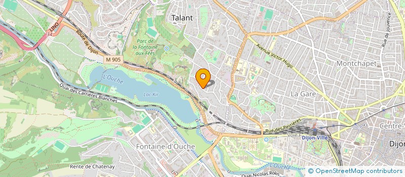 localisation de l'entreprise MIAMI  TALANT