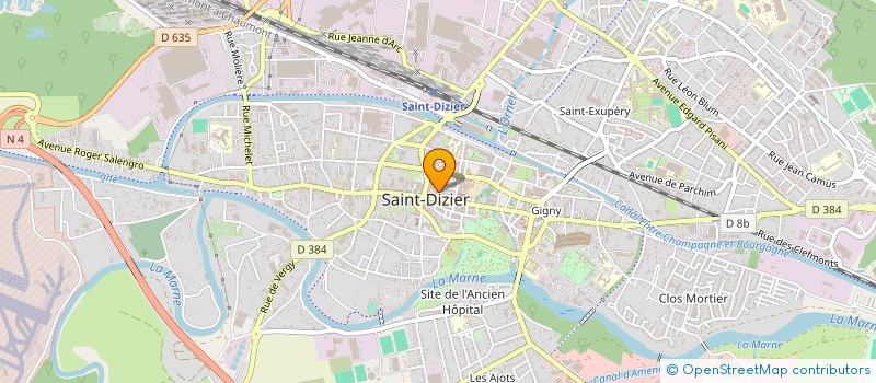 localisation de l'entreprise MIAMI à SAINT-DIZIER