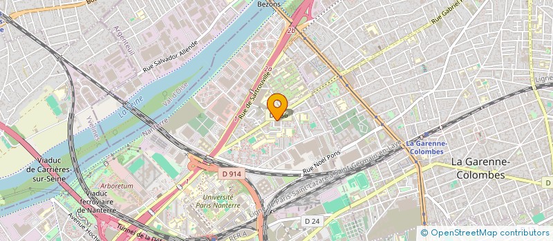 localisation de l'entreprise MIAMI  NANTERRE