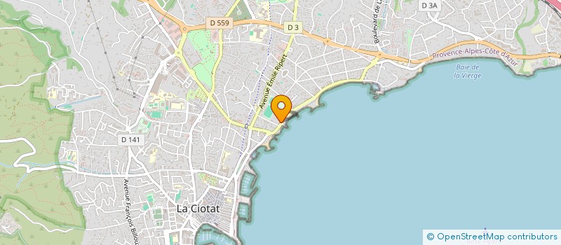 localisation de l'entreprise MIAMI  CASSIS