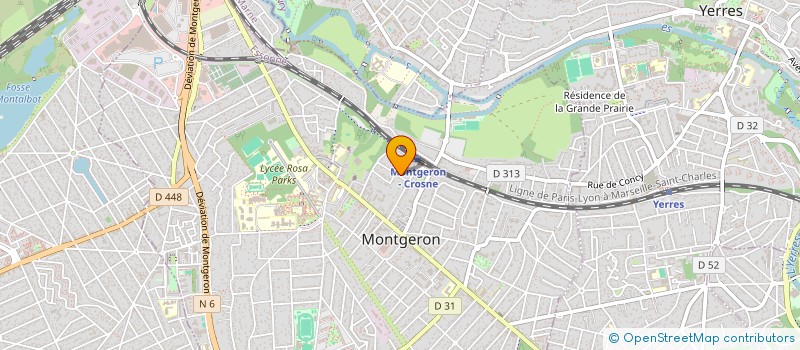 localisation de l'entreprise MIAMI à MONTGERON