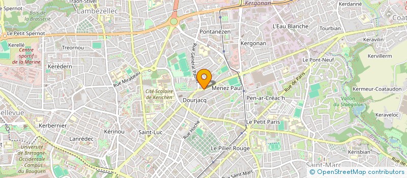 localisation de l'entreprise MIAMI  BREST