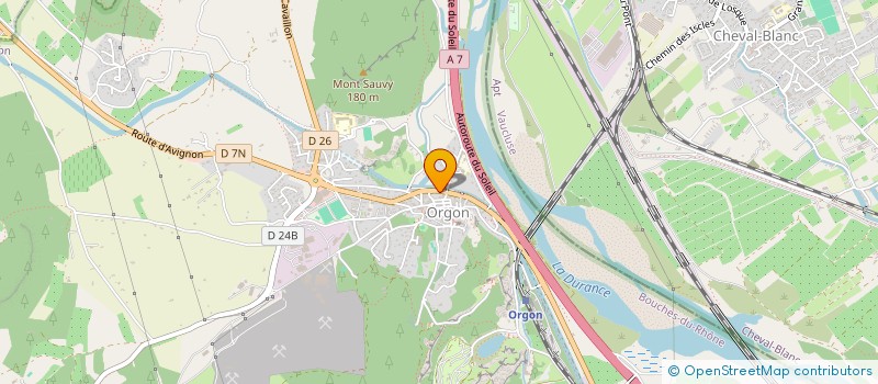 localisation de l'entreprise MIAMI BARBER  ORGON