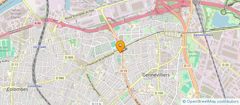 localisation de l'entreprise MIAMI GROUP  ASNIERES-SUR-SEINE