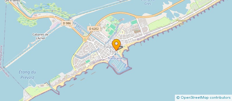 localisation de l'entreprise MIAMI PIZZ à PALAVAS-LES-FLOTS