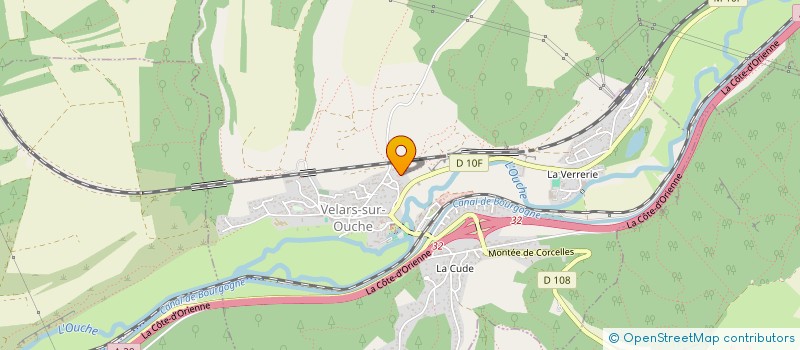 localisation de l'entreprise MIAMI SUR OUCHE  VELARS-SUR-OUCHE