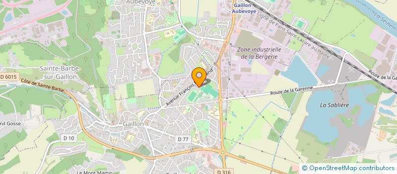 localisation de l'entreprise MIAMIAM  GAILLON