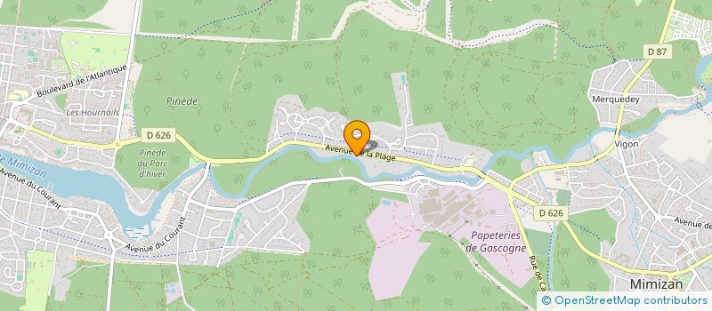 localisation de l'entreprise MIAMIZAN  MIMIZAN