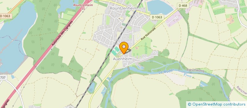 localisation de l'entreprise MIAMM  ROUNTZENHEIM-AUENHEIM