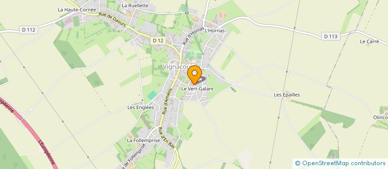 localisation de l'entreprise MIAMX DISTRIBUTION  VIGNACOURT
