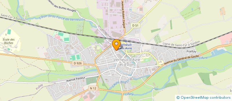 localisation de l'entreprise MIAN PUNJAB  VERNEUIL D'AVRE ET D'ITON