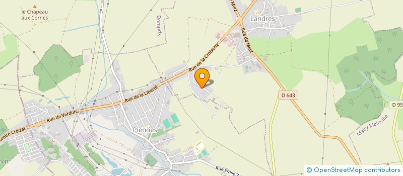 localisation de l'entreprise MIANO  LANDRES