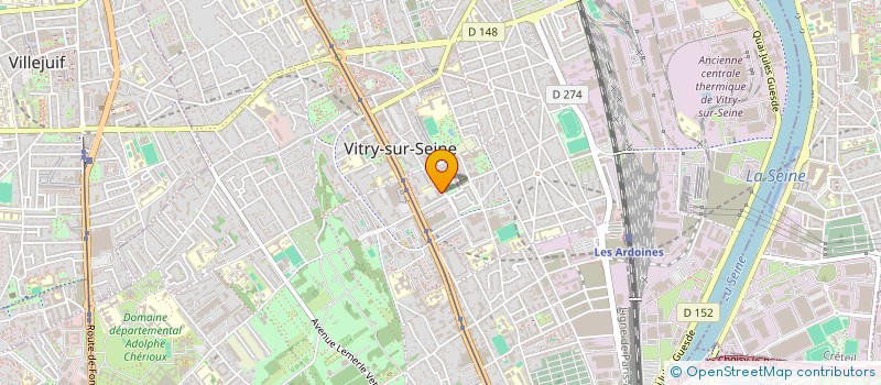 localisation de l'entreprise MIAO JI XIANG  VITRY-SUR-SEINE