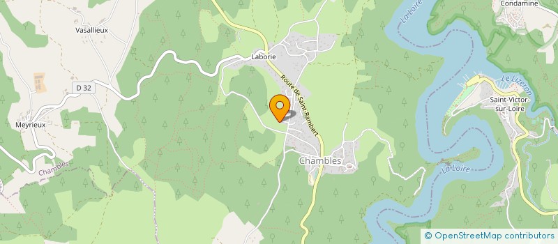 localisation de l'entreprise MIAOU  CHAMBLES