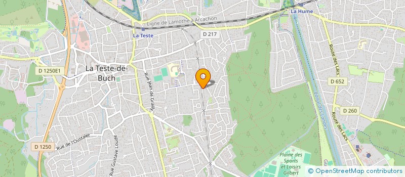 localisation de l'entreprise MIAREG à LA TESTE-DE-BUCH