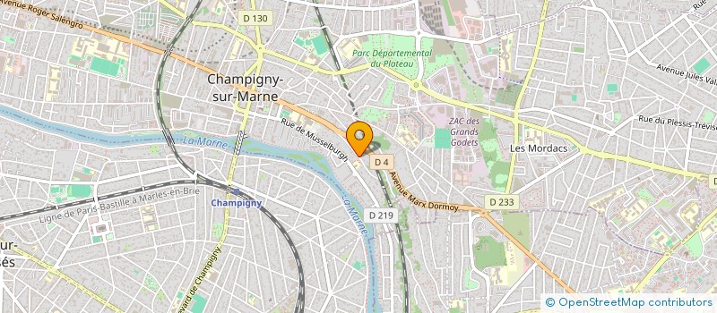 localisation de l'entreprise MIASIN à CHAMPIGNY-SUR-MARNE