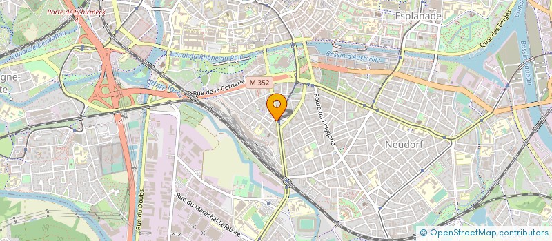 localisation de l'entreprise MIASSINE FRANCE à STRASBOURG