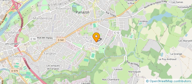localisation de l'entreprise MIATIVA à PANAZOL