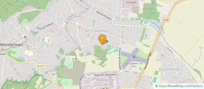 localisation de l'entreprise MIATTI CREATIVE à CHELLES