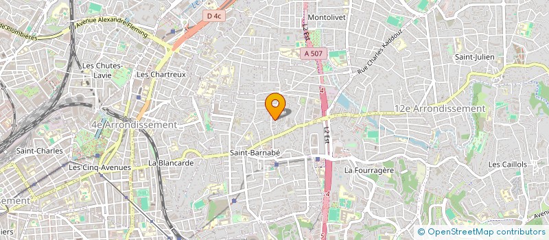 localisation de l'entreprise MIB à MARSEILLE