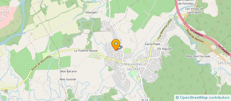 localisation de l'entreprise MIB  MAUREILLAS-LAS-ILLAS