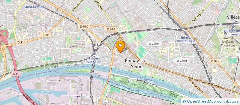 localisation de l'entreprise MIB à EPINAY-SUR-SEINE