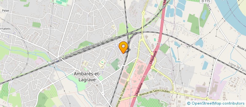 localisation de l'entreprise MIB à AMBARES-ET-LAGRAVE