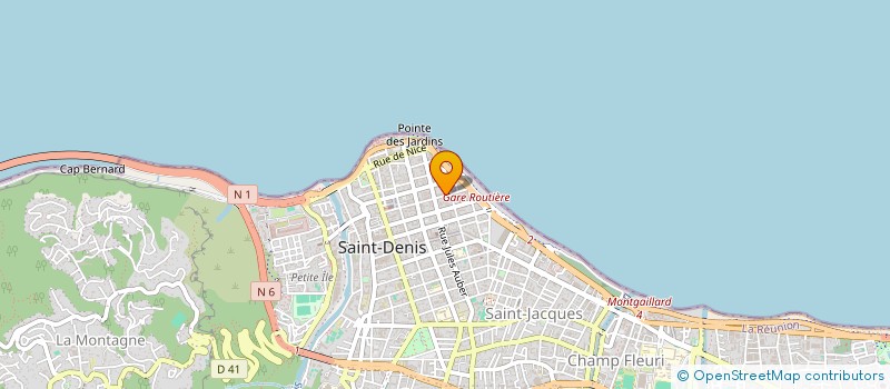localisation de l'entreprise MIBAR à SAINT-DENIS