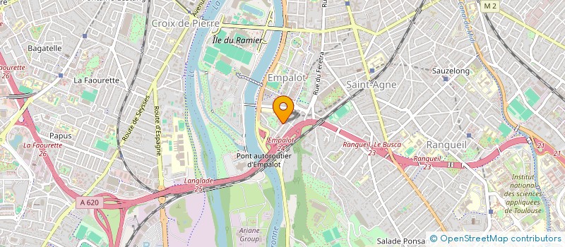 localisation de l'entreprise MIBAT 31 à TOULOUSE