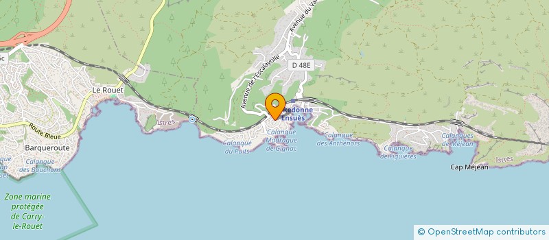 localisation de l'entreprise MIBD  ENSUES-LA-REDONNE