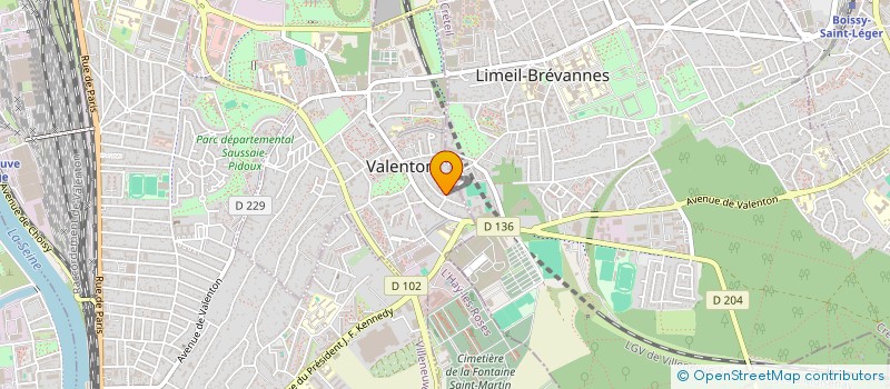 localisation de l'entreprise MIBE à VALENTON