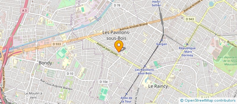 localisation de l'entreprise MIBELI à LES PAVILLONS-SOUS-BOIS
