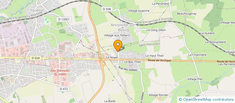 localisation de l'entreprise MIBELILOU  SAINT-PLANCHERS