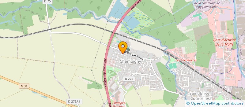 localisation de l'entreprise MIBELOVI  CHAMPIGNY