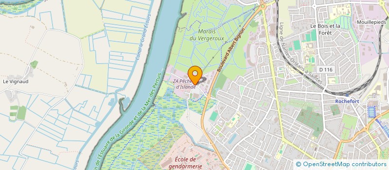 localisation de l'entreprise MIBELYA CONCEPT  ROCHEFORT