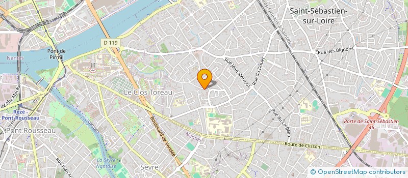 localisation de l'entreprise MIBI IDIER à SAINT-SEBASTIEN-SUR-LOIRE