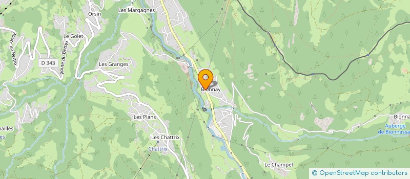 localisation de l'entreprise MIBOIS  SAINT-GERVAIS-LES-BAINS