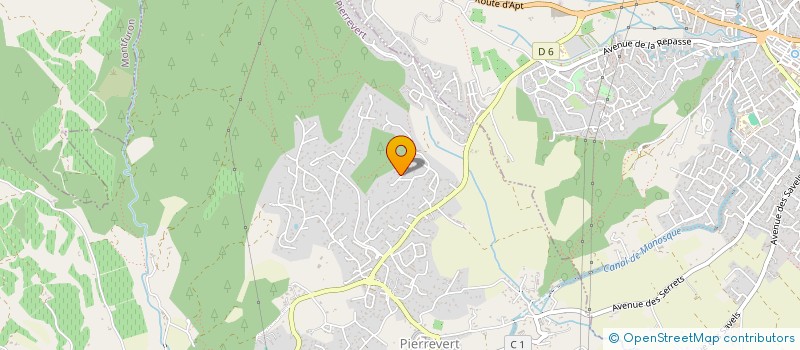 localisation de l'entreprise MIC  PIERREVERT