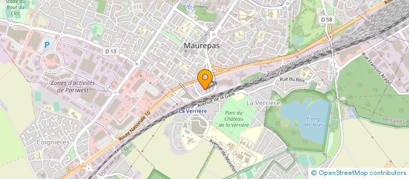 localisation de l'entreprise MIC DATA à LA VERRIERE