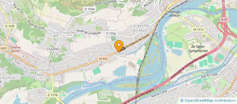 localisation de l'entreprise MIC DISTRIB DEPANNAGES FROID ET MENAGER à LONGEVILLE-LES-METZ