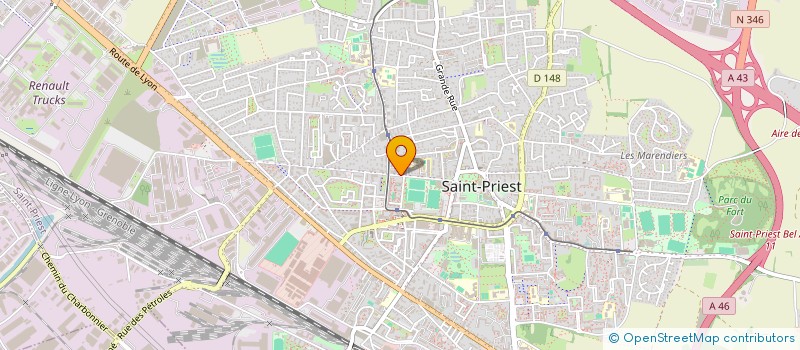 localisation de l'entreprise MIC.DRIVER  SAINT-PRIEST