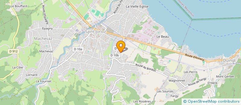 localisation de l'entreprise MIC ET MAG à SAINT-JORIOZ