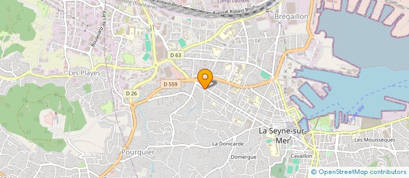 localisation de l'entreprise MIC EVENOS à LA SEYNE-SUR-MER