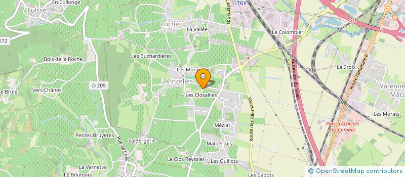 localisation de l'entreprise MIC HOLDING  VINZELLES