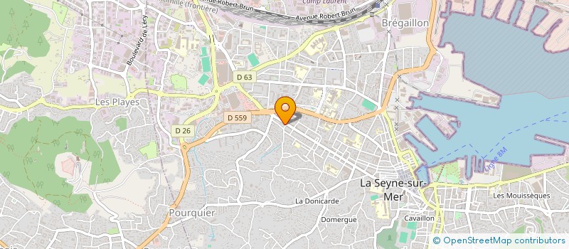 localisation de l'entreprise MIC LE PRADET à LA SEYNE-SUR-MER