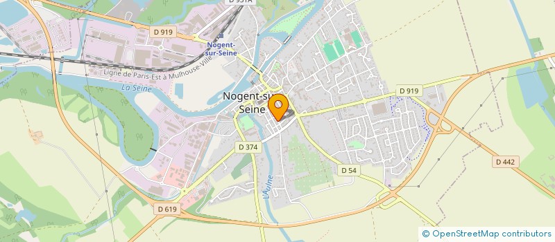 localisation de l'entreprise MIC MAC  NOGENT-SUR-SEINE