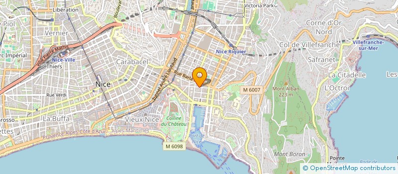 localisation de l'entreprise MIC MOD à NICE