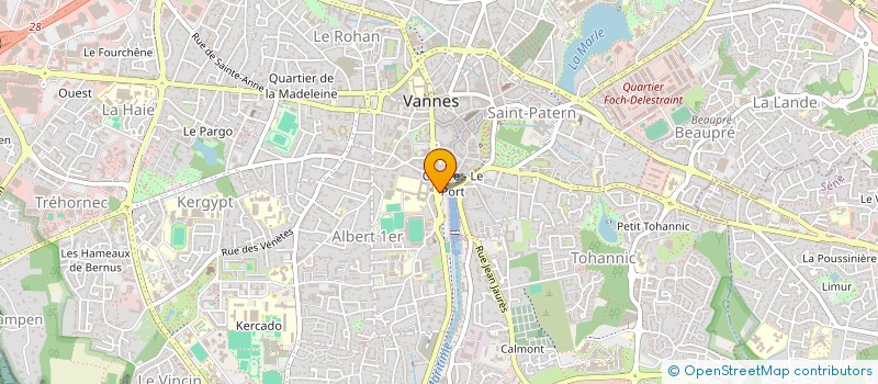 localisation de l'entreprise MIC OUEST à VANNES