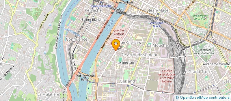 localisation de l'entreprise MIC RENT à LYON