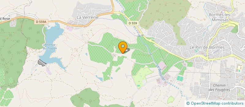 localisation de l'entreprise MIC.STE  BORMES-LES-MIMOSAS